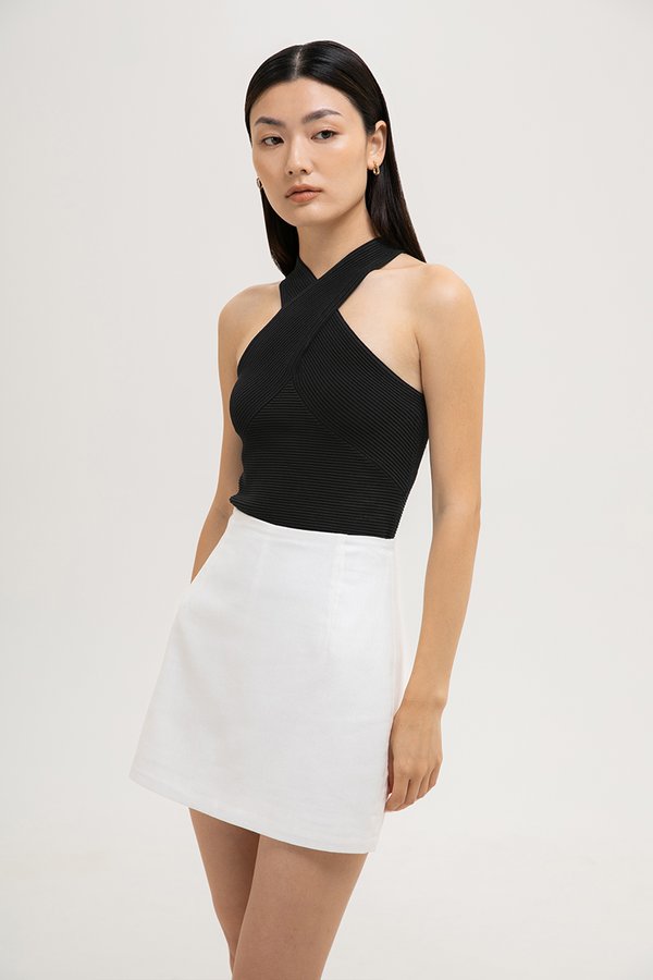 *BACKORDER 2* CASSIE LINEN SKORT