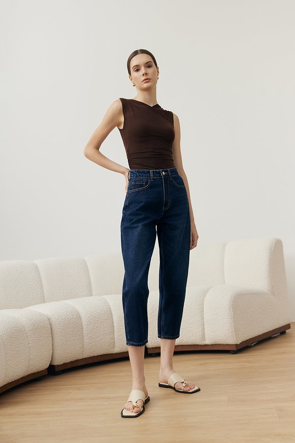 AMBER BARREL JEANS