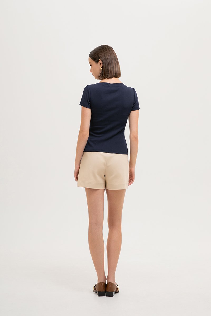 BRIDGET BOAT NECK T-SHIRT