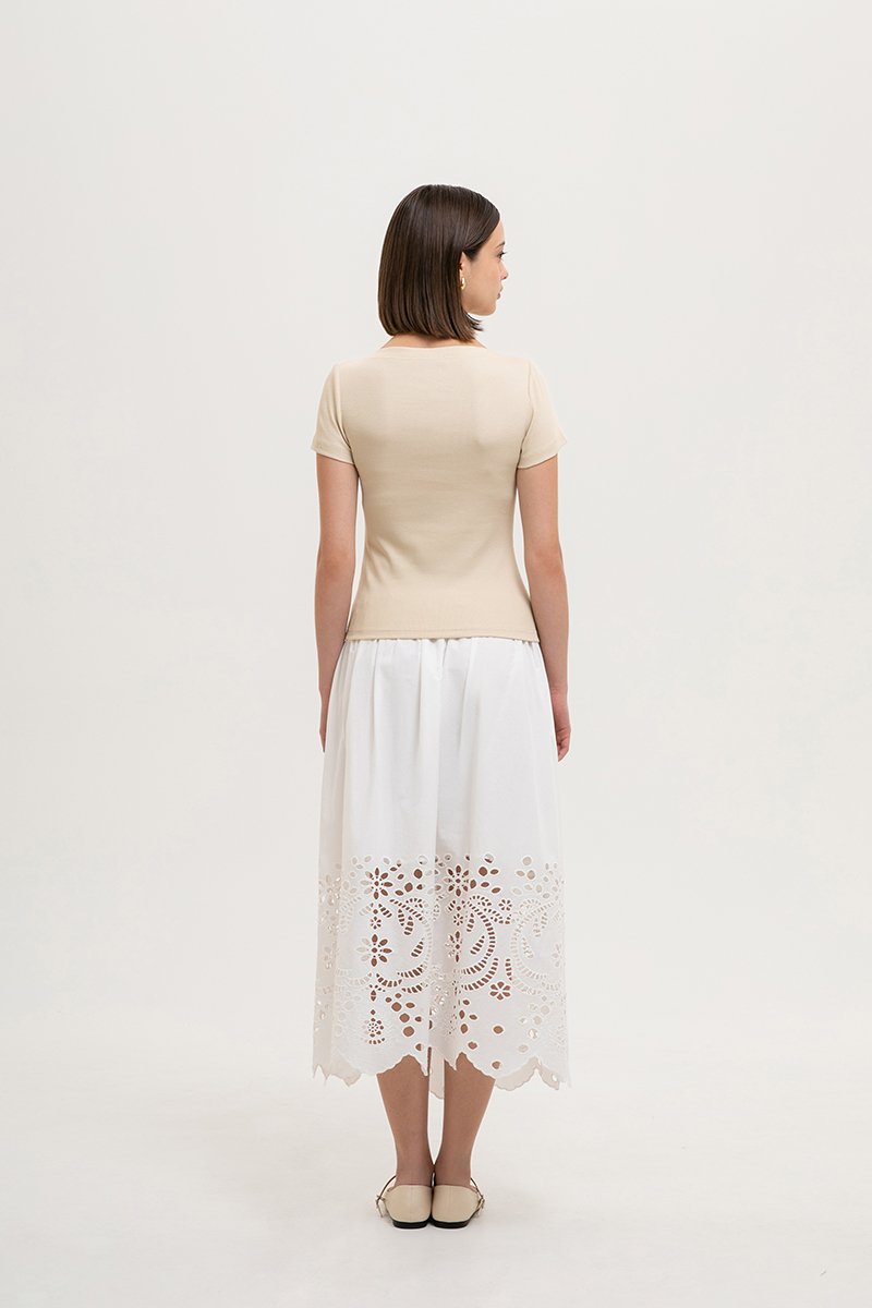 BRIDGET BOAT NECK T-SHIRT