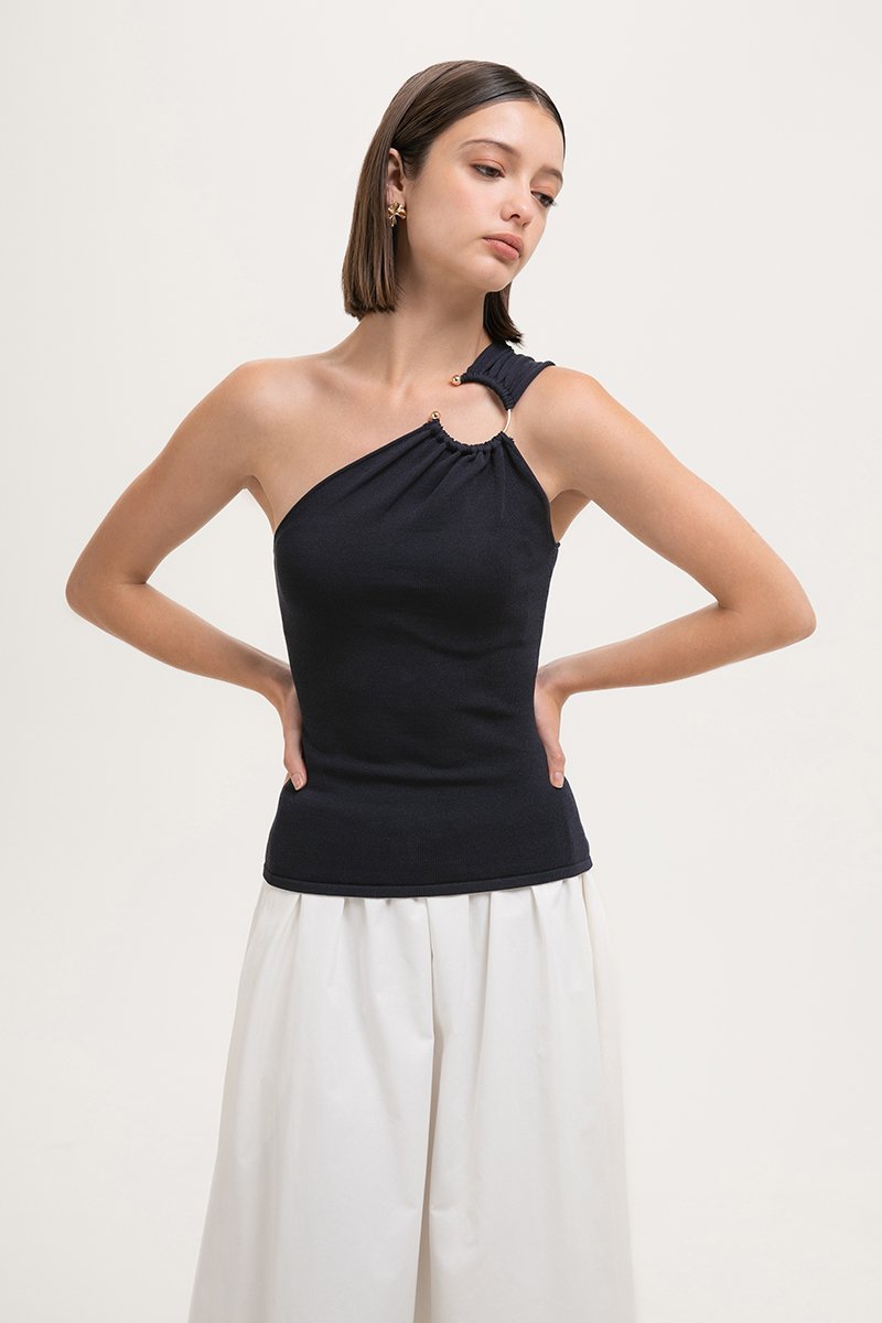 *BACKORDER* KLANE TOGA RING KNIT TOP