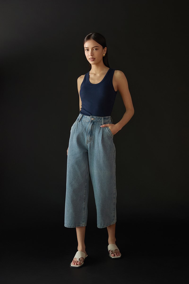 DONTAE WIDE LEG JEANS (PETITE)