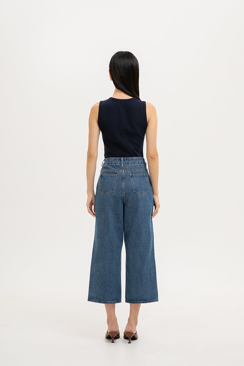 DONTAE WIDE LEG JEANS (PETITE)