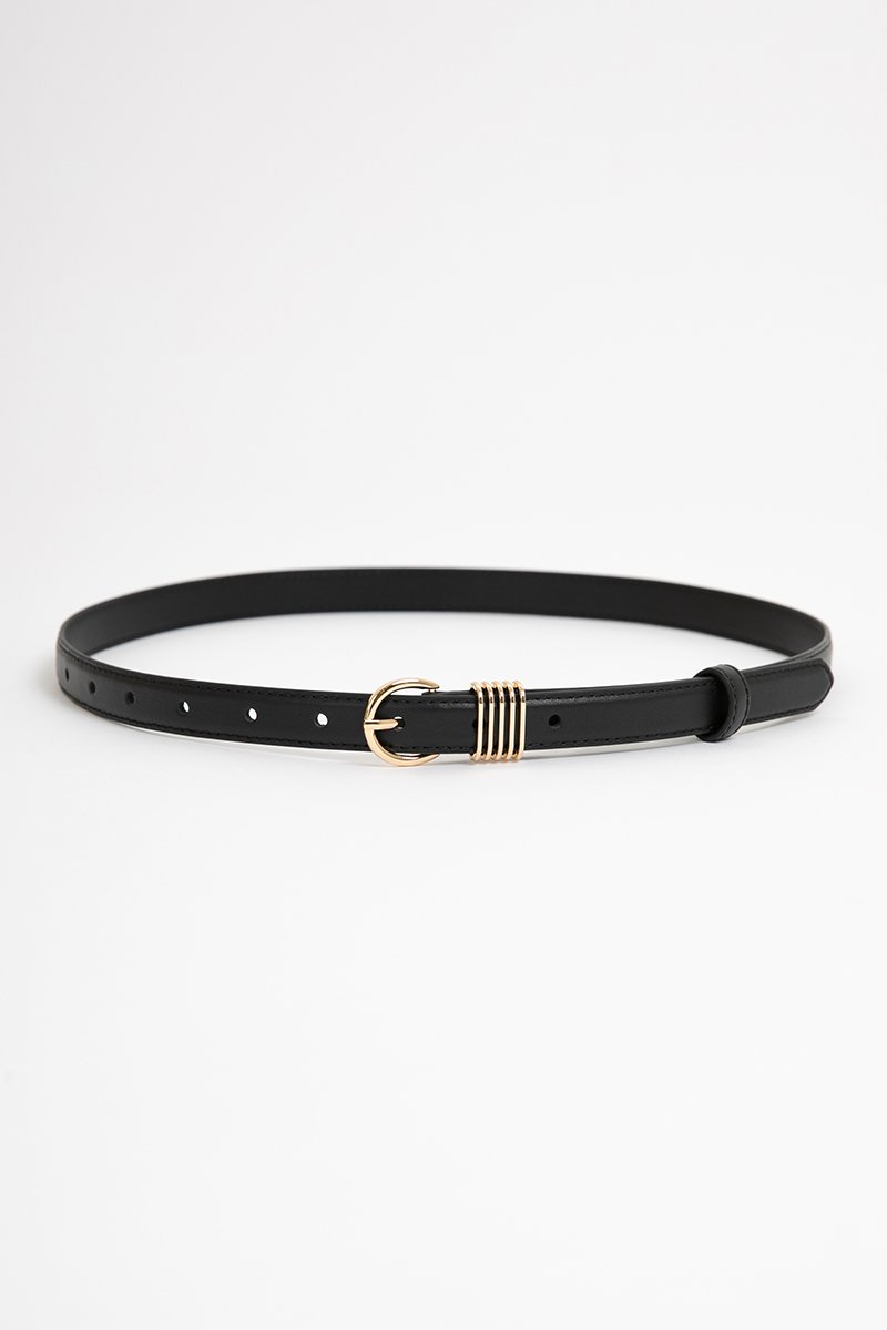 EDMOND LEATHER HARNESS BELT