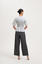 MABEL SMOCKED T-SHIRT