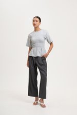 MABEL SMOCKED T-SHIRT