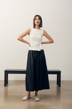 MISSHA FLARE LEATHER SKIRT MISSHA FLARE LEATHER SKIRT