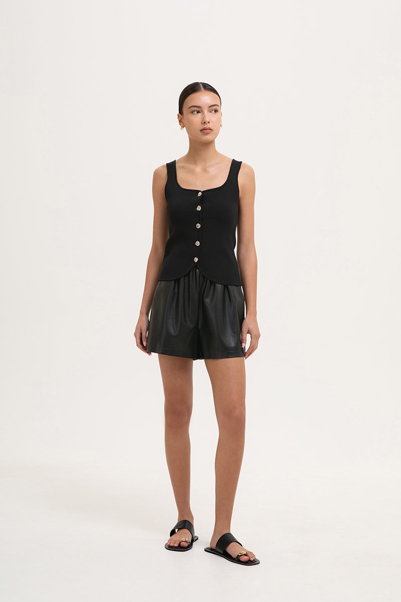 CELLO VEST KNIT TOP