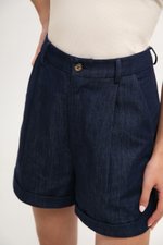 ALLEN CUFFED HEM DENIM SHORTS