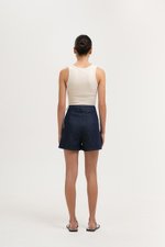 ALLEN CUFFED HEM DENIM SHORTS