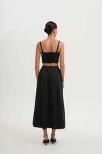 KENDI BUSTIER CROP TOP