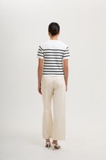 ELOWEN KNIT STRIPE TOP