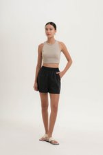 JAYDEN ELASTIC POPLIN SHORTS