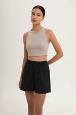 JAYDEN ELASTIC POPLIN SHORTS