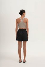 JAYDEN ELASTIC POPLIN SHORTS