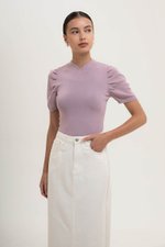 SHAINA CHEONGSAM KNIT TOP