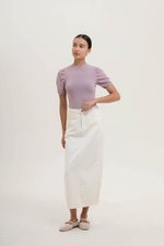 SHAINA CHEONGSAM KNIT TOP