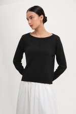 GAELLE KNIT SWEATER TOP