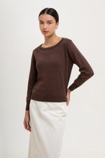 GAELLE KNIT SWEATER TOP