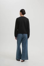 GRAZIA FLARE SLEEVED SWEATER TOP