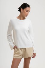 GRAZIA FLARE SLEEVED SWEATER TOP