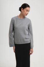 GRAZIA FLARE SLEEVED SWEATER TOP