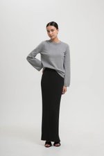 GRAZIA FLARE SLEEVED SWEATER TOP