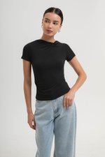 EMMELINE DOUBLE TWIST MODAL TOP