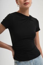 EMMELINE DOUBLE TWIST MODAL TOP