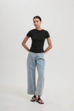 EMMELINE DOUBLE TWIST MODAL TOP