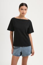 MARGE ASYMMETRIC OVERSIZED TEE