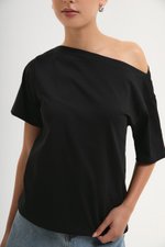 MARGE ASYMMETRIC OVERSIZED TEE