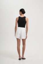 JAELYN ELASTICATED LINEN SHORTS