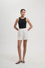 JAELYN ELASTICATED LINEN SHORTS