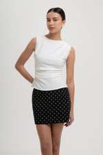 REMMIE POLKADOT SKORT