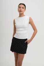 REMMIE POLKADOT SKORT