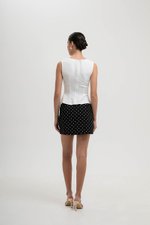 REMMIE POLKADOT SKORT