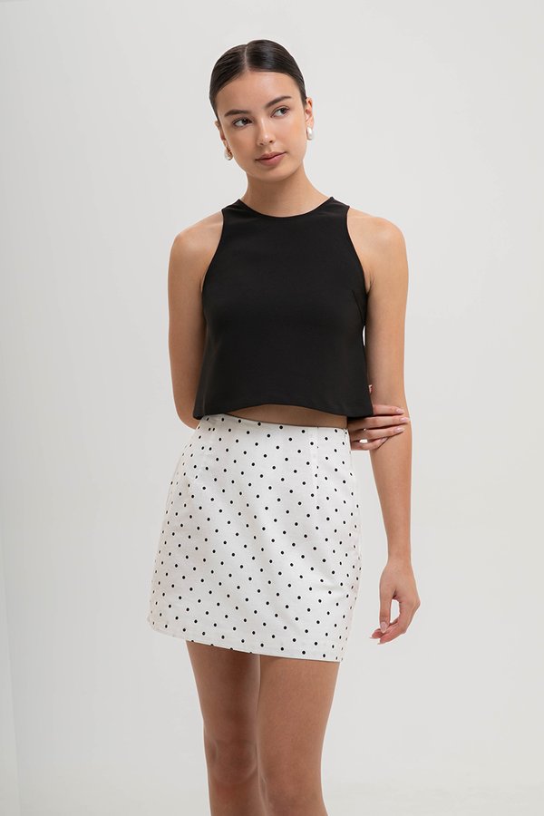 *BACKORDER 2* REMMIE POLKA DOT SKORT