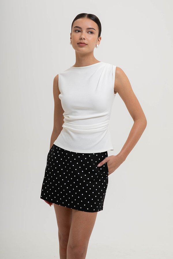 REMMIE POLKADOT SKORT