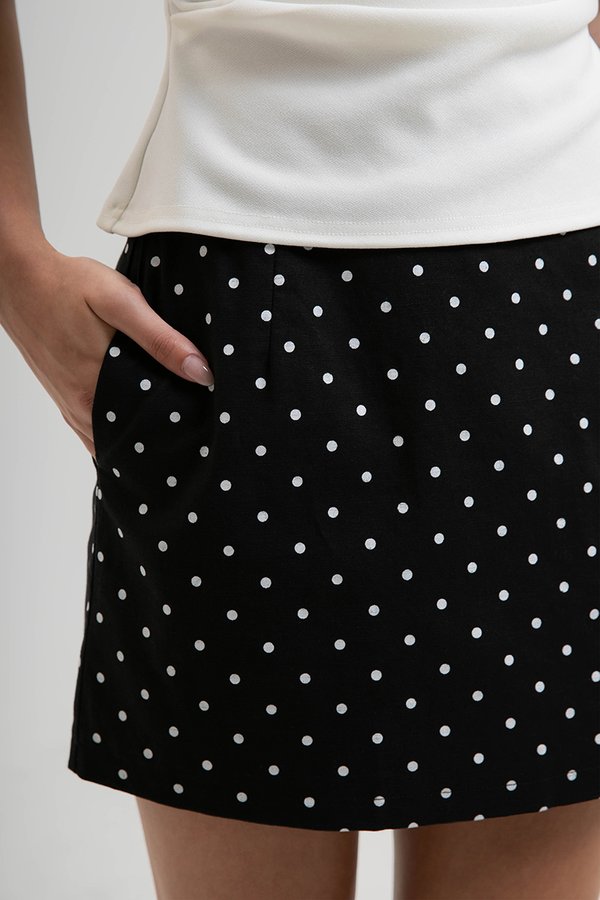 REMMIE POLKADOT SKORT