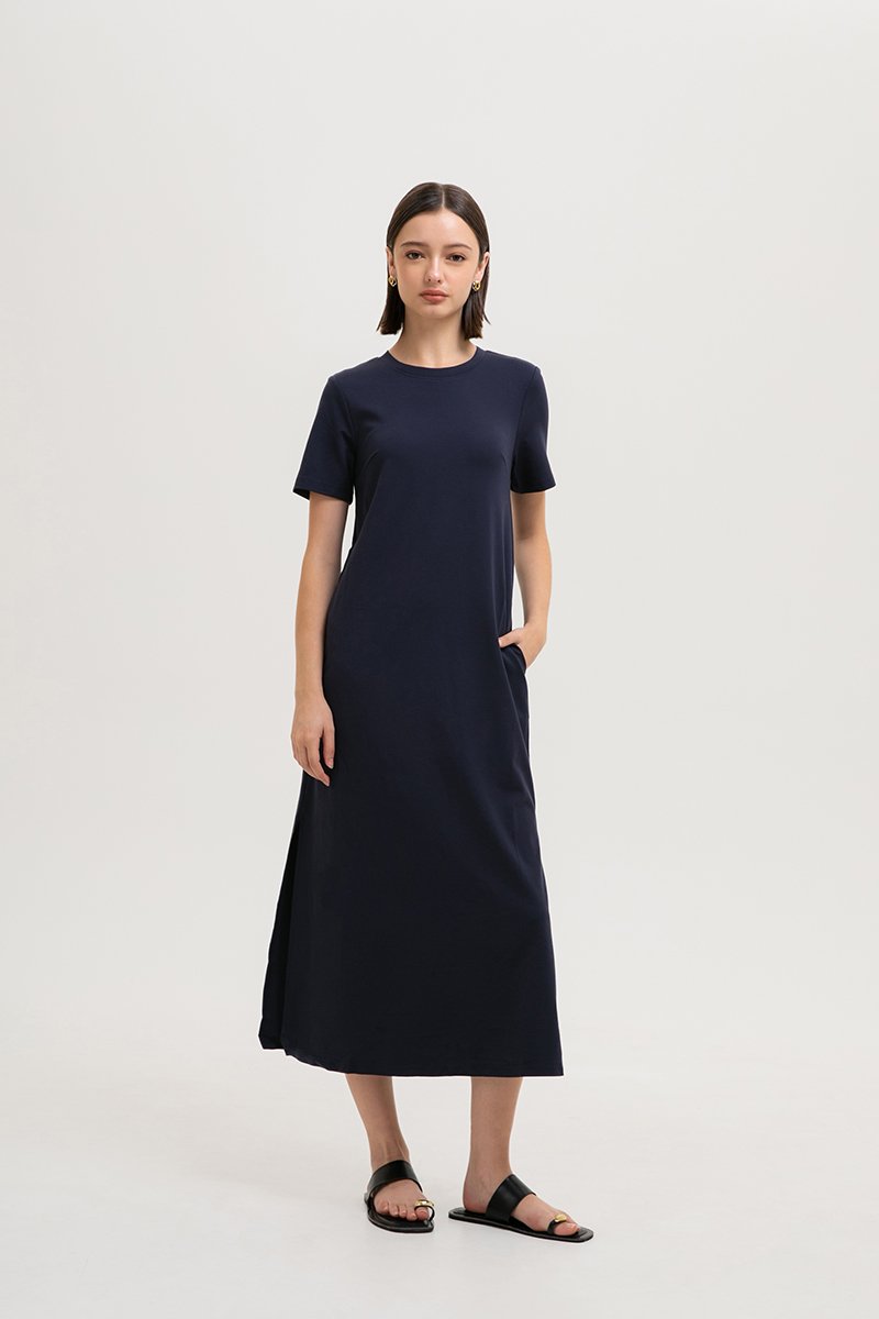 KATHRYN T SHIRT MAXI DRESS