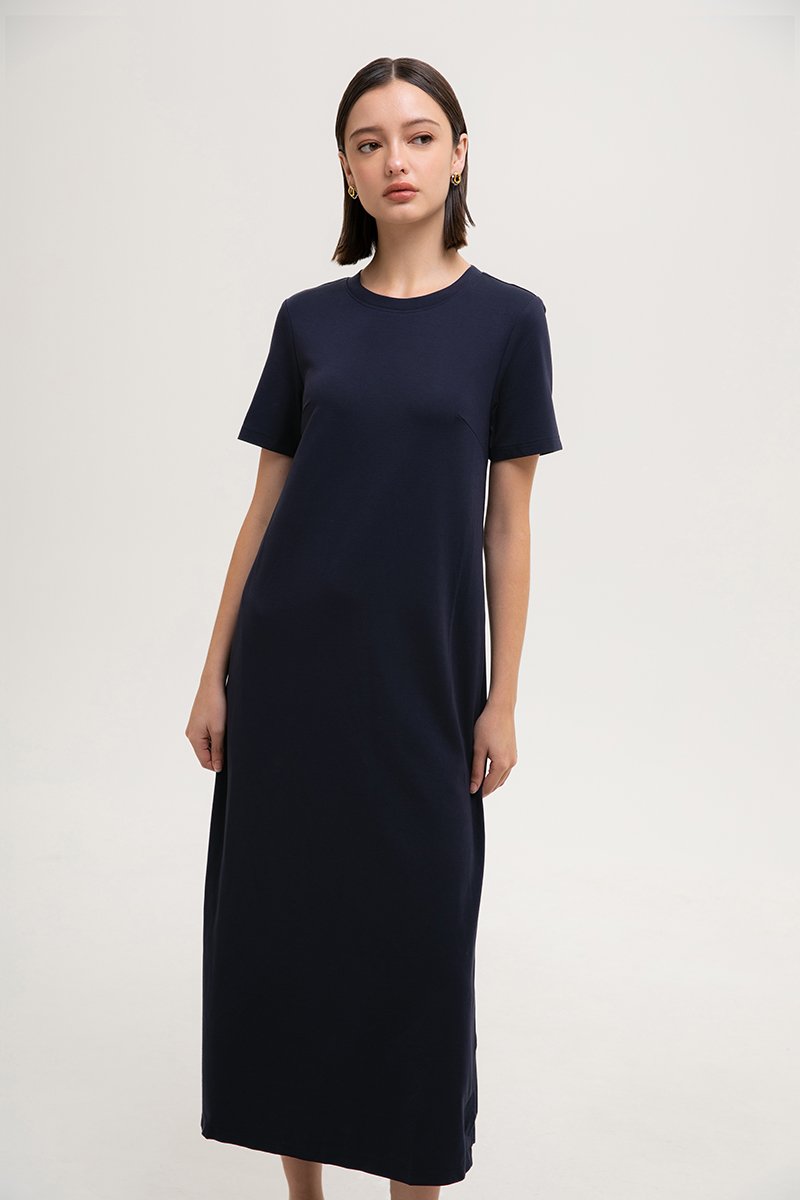 KATHRYN T SHIRT MAXI DRESS