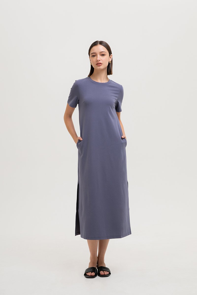 KATHRYN T SHIRT MAXI DRESS