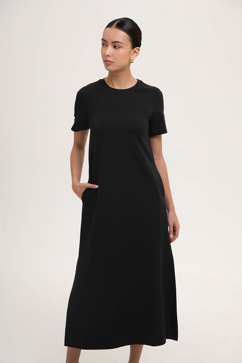 KATHRYN T SHIRT MAXI DRESS