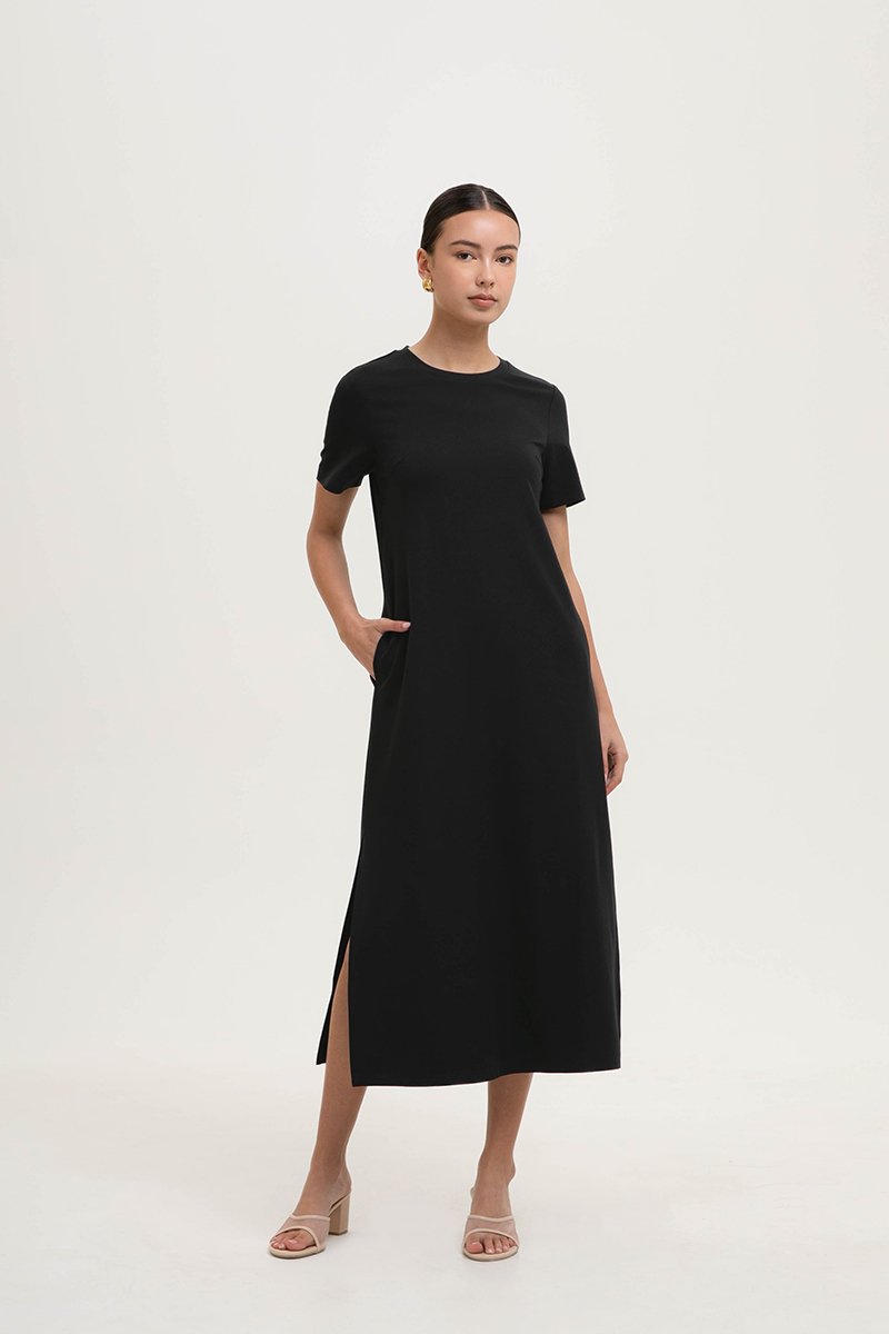 KATHRYN T SHIRT MAXI DRESS
