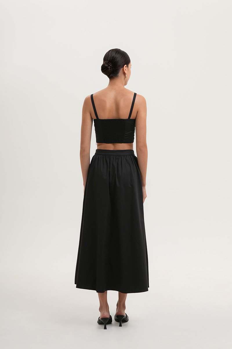 KENDI BUSTIER CROP TOP