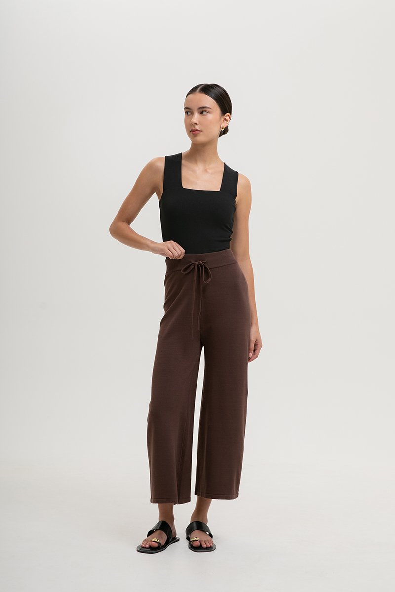 KYLER WIDE LEG KNIT PANTS