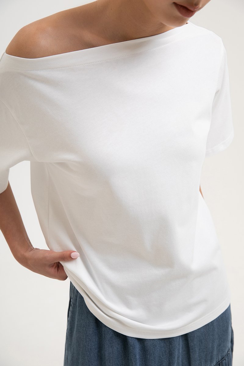 MARGE ASYMMETRIC OVERSIZED TEE