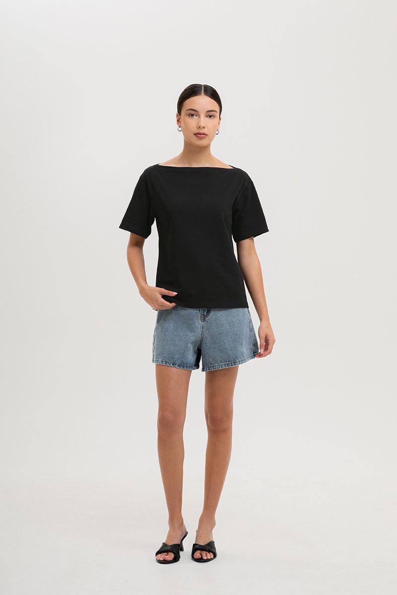 MARGE ASYMMETRIC OVERSIZED TEE