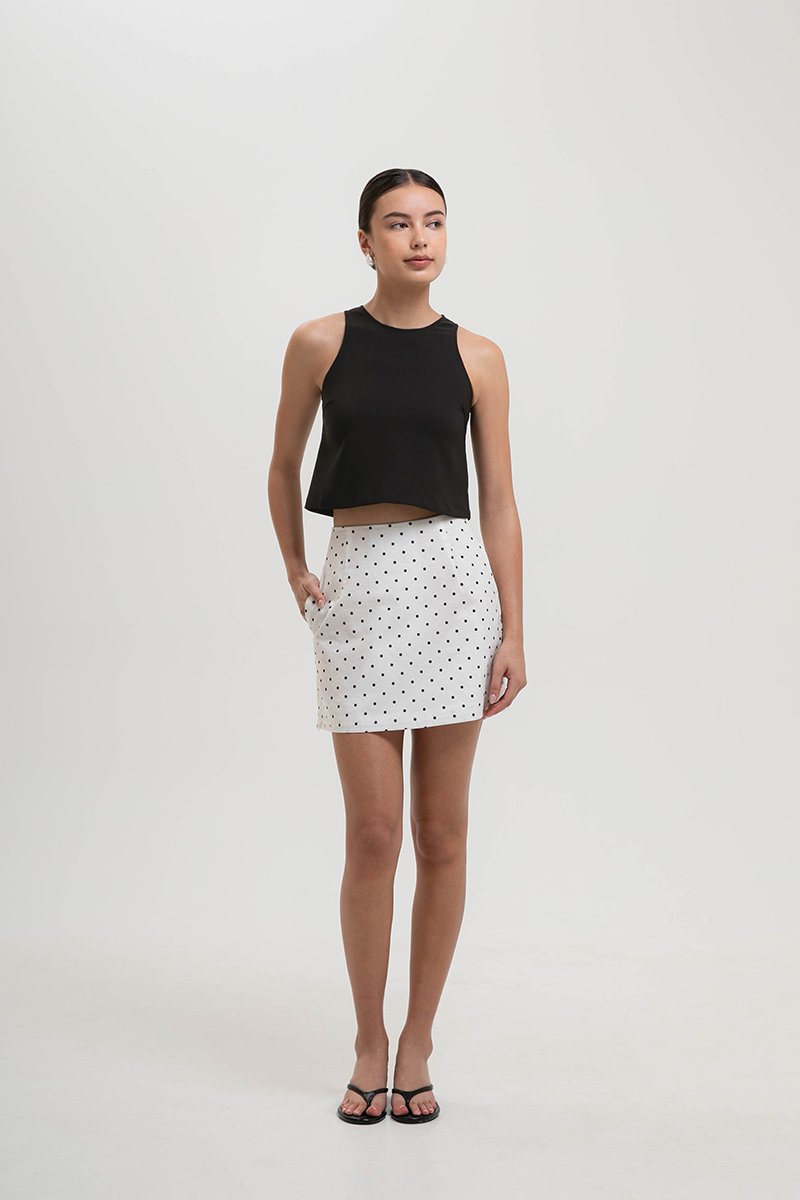 REMMIE POLKADOT SKORT